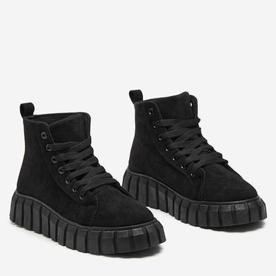 Pantofi sport de damă negri Omalin - Încălțăminte