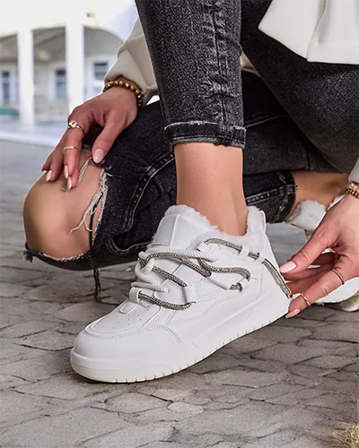 Royalfashion Adidași de damă cu izolație Esioo