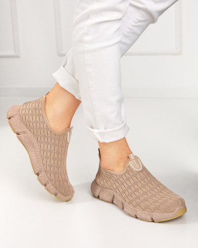 Pantofi de sport pentru femei Glaio maro deschis - Încălțăminte