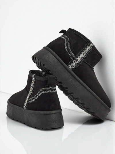 Botine scurte de damă tip snowboots Pravel