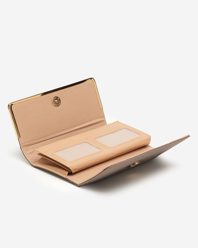 Portofel mare de dama maro - Accesorii