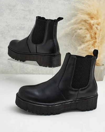 Royalfashion Cizme Movitas din piele eko pentru femei