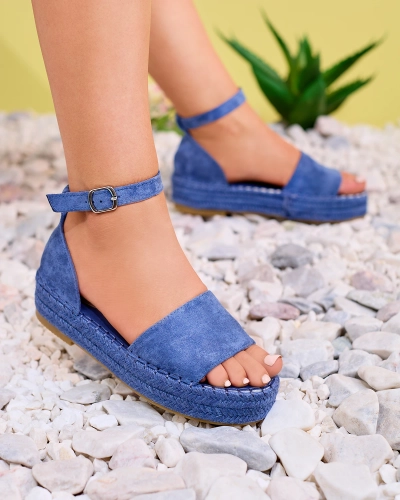 Sandale Sitra pentru femei albastre - Încălțăminte