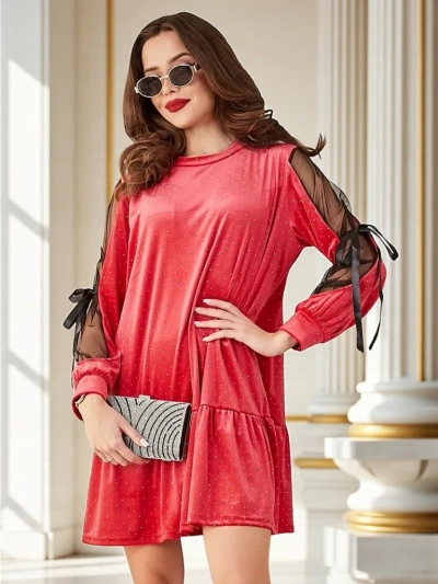 Rochie din catifea Royalfashion pentru femei