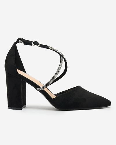 Royalfashion Pantofi de damă Briticca cu zirconiu
