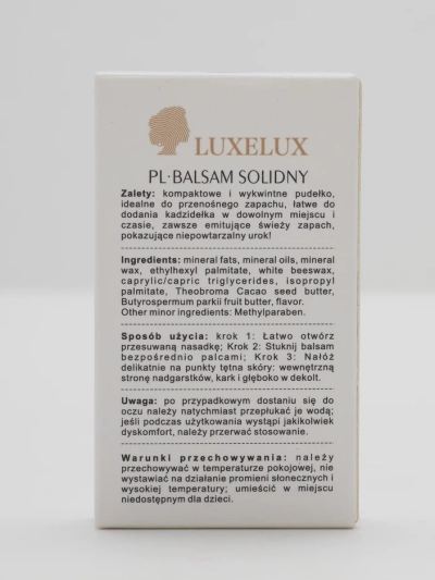 Luxelux Parfumuri în Balsam 10g