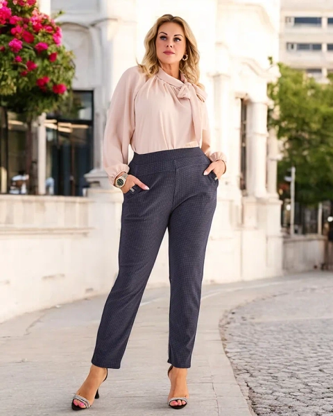 Royalfashion Treggings cu buline izolate pentru femei