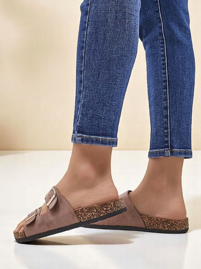 Sandale de damă Royalfashion cu catarame Foumy