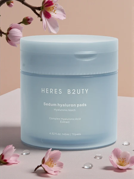 Dischete demachiante din bumbac - hidratante, cu acid hialuronic