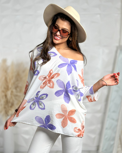 Bluză cu imprimeu pentru femei Royalfashion