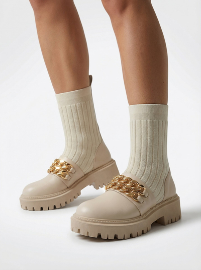 Royalfashion Cizme elegante de damă cu ornament Olluf