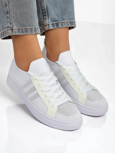 Aurelio Sneakers Textils Alvs cun Curom Ecologic sin Plattafurma Platta da 2,5 cm