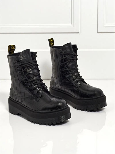 Botine workere de damă cu imprimeu Arvessa