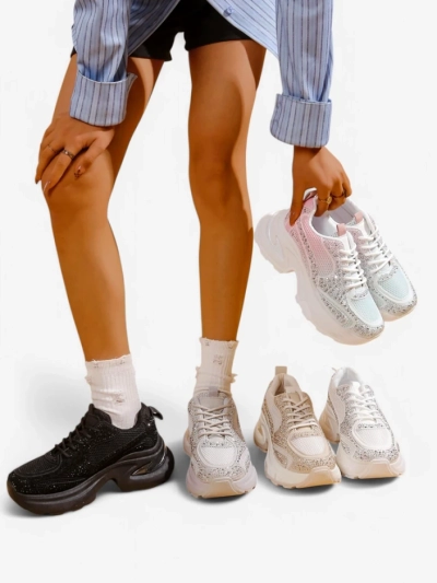Adidași sport pentru femei Royalfashion cu cristale Bloss