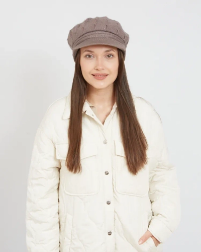 Modă regală Beret de damă cu vizier