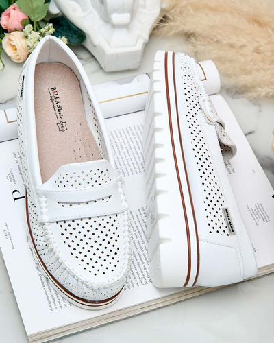 Royalfashion Mocasini de damă Openwork Leteller