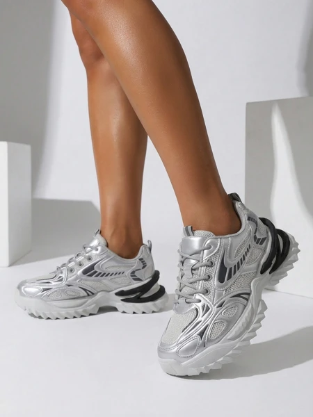 Sneakers lacuiți Royalfashion pentru femei Leysi