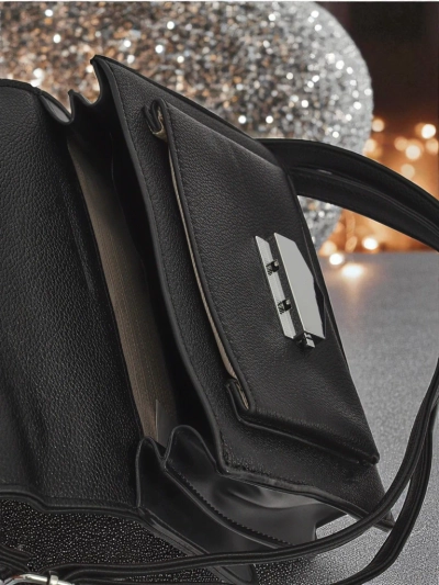 Royalfashion Geantă plic de damă cu mâner Amalthea Avorio