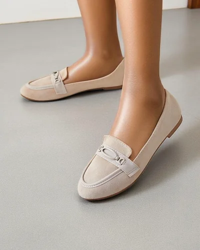 Mocasi de femei din eco suede Royalfashion Zammei