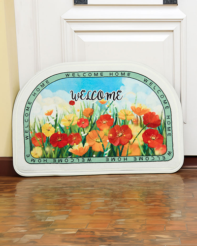 Royalfashion Flower covor de preș pentru ușă