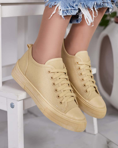Royalfashion Adidași clasici cu șireturi pentru femei Seleas