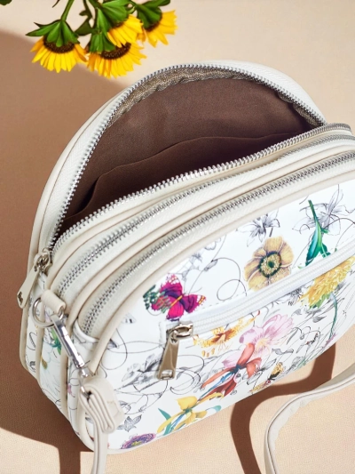 Royalfashion Geantă mică de damă din piele ecologică Floriana