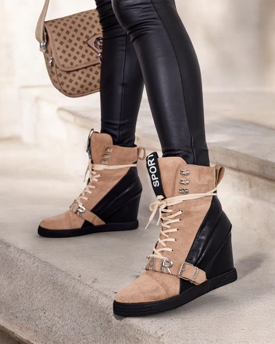 Royalfashion botine pe toc Ronii pentru femei