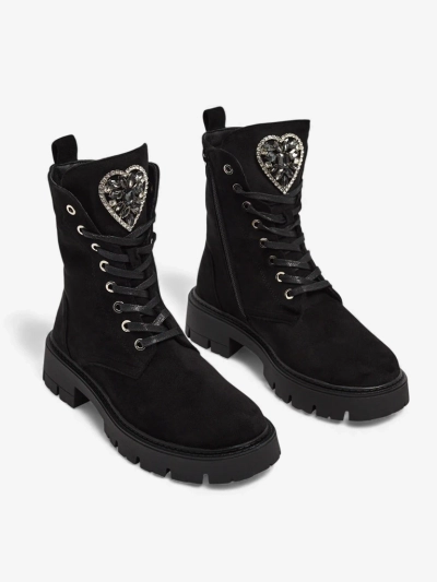 Botine Dama eco piele intoarsa Euni