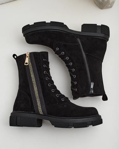 Royalfashion Cizme bagger înalte Uvilla pentru femei