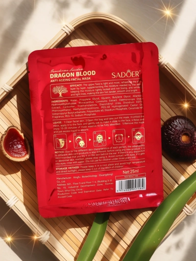 Sadoer Vitalis Dragonis Mască Antirid Ganoderma Lucidum 25ml