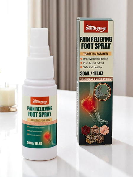 Spray pentru calmarea durerilor de picioare