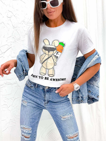 Royalfashion Tricou imprimat pentru femei