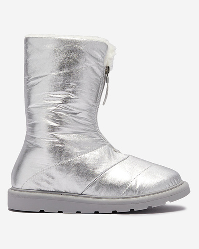 Silver pantofi de damă a'la cizme de zăpadă Tirigga- Footwear