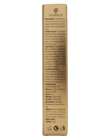 Luxelux Gloss de buze mat 01 4.5g