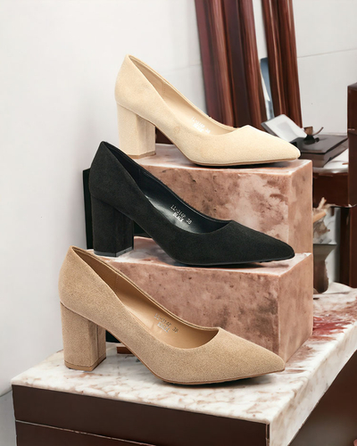 Royalfashion Pantofi de damă Apessta din eco-suede