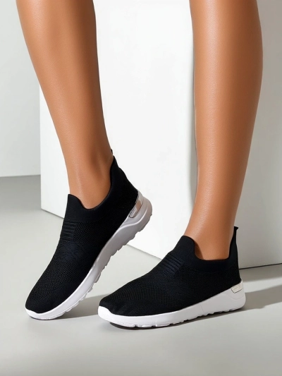 Pantofi sport din material pentru femei Royalfashion, slip-on Satet