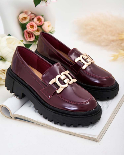 Royalfashion Mocasini lăcuiți de damă Bevevra