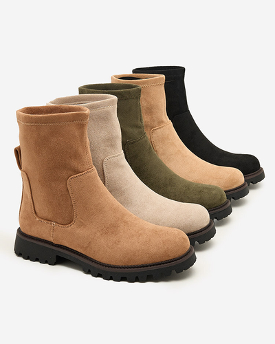 Royalfashion Cizme Gebimma pentru femei din eco-suede