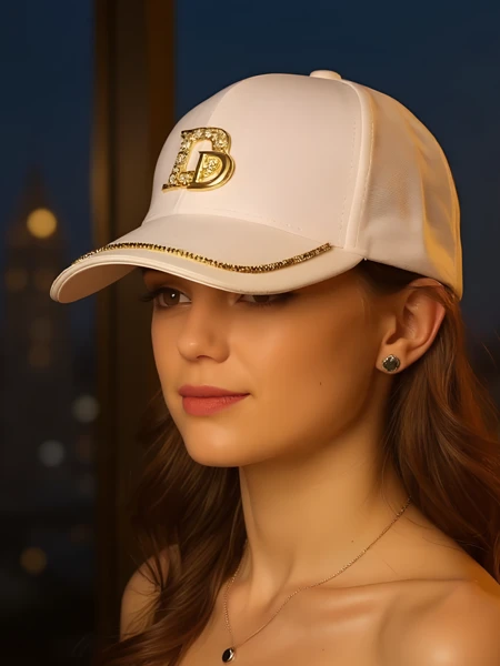 Royalfashion Șapcă cu strasuri Glam Dash