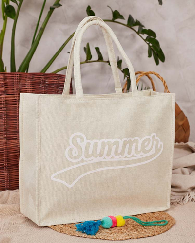Royalfashion Geantă de umăr din țesătură pentru femei