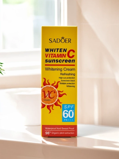 Sadoer Cremă de protecție solară cu Vitamina C 60 SPF 150ml