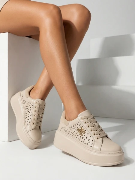 Royalfashion Sneakers sport perforate pentru femei Jovixi