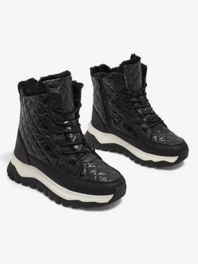 Botine tip snowboots pentru femei, matlasate, Rimea