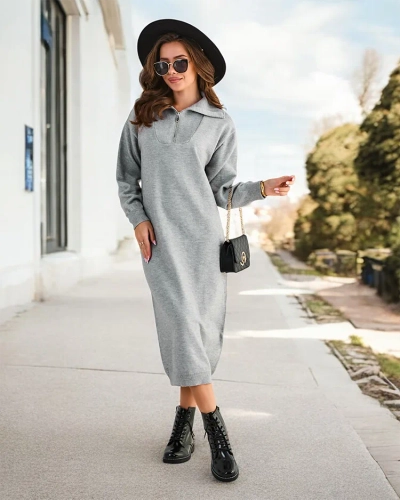 Rochie lungă de bluză pentru femei Royalfashion