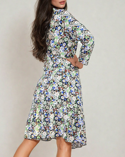 Royalfashion Rochie midi cu model pentru femei