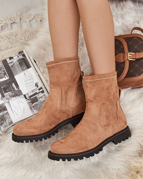 Royalfashion Cizme Gebimma pentru femei din eco-suede