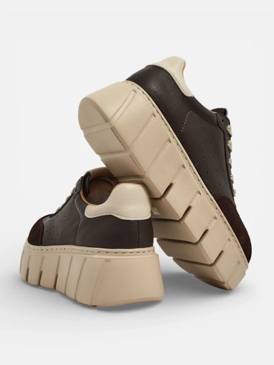 Sneakers sport damă din piele naturală Taures