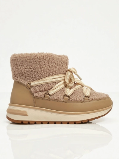 Botine damă tip snowboots cu blană Verruna