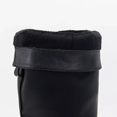 OUTLET Cizme negre dama Filusio - Incaltaminte