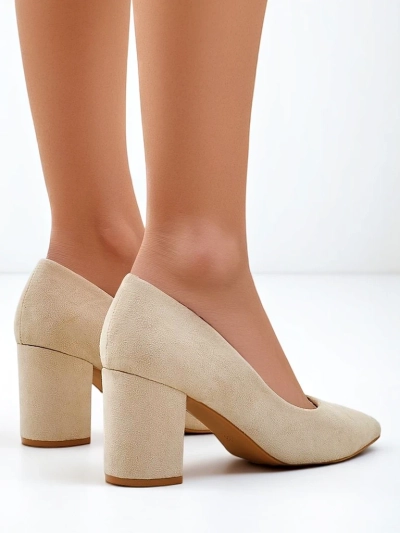 Royalfashion Pantofi cu toc din ecocuero pentru femei Ugandes